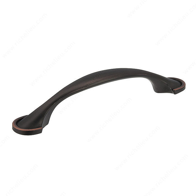 Richelieu BP198396BORB Traditional Metal Pull - 1983, Brushed Oil-Rubbed Bronze