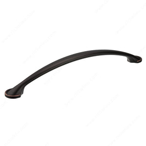 Richelieu BP5810256BORB Traditional Metal Appliance Pull - 5810, Brushed Oil-Rubbed Bronze
