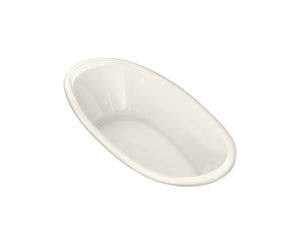 MAAX 106167-097-007 Saturna 6036 Acrylic Drop-in End Drain Combined Whirlpool & Aeroeffect Bathtub in Biscuit