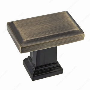 Richelieu BP79538AE Transitional Metal Knob - 7953, Antique English