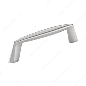 Richelieu BP80576195 Modern Metal Pull - 805, Brushed Nickel, 3 in, 3 3/4 in, 13/32 in