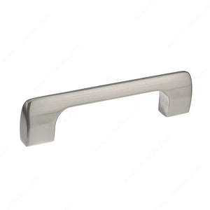 Richelieu BP81496195 Modern Metal Pull - 814, Brushed Nickel, 3 25/32 in, 4 1/2 in