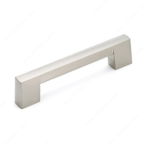 Richelieu BP86072128195 Modern Metal Pull - 8607, Brushed Nickel