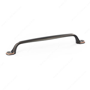 Richelieu BP8710256195 Traditional Metal Appliance Pull - 8710, Brushed Nickel