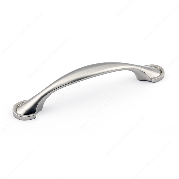 Richelieu BP198396195 Traditional Metal Pull - 1983, Brushed Nickel
