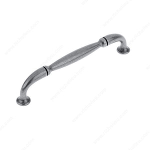 Richelieu BP2373796907 Traditional Metal Pull - 237, Wrought Iron, 3 25/32 in, 4 11/32 in