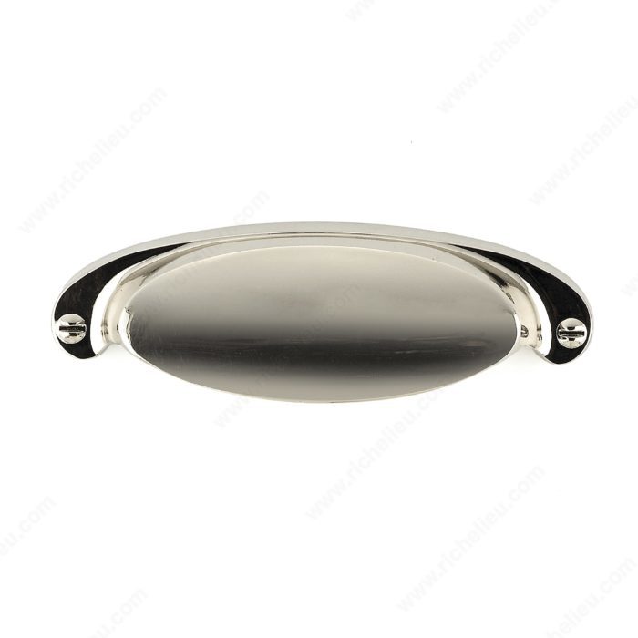 Richelieu BP21064180 Modern Metal Pull - 2106, Polished Nickel