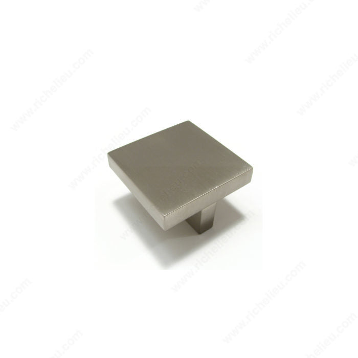 Richelieu BP84150195 Modern Metal Knob - 841, Brushed Nickel