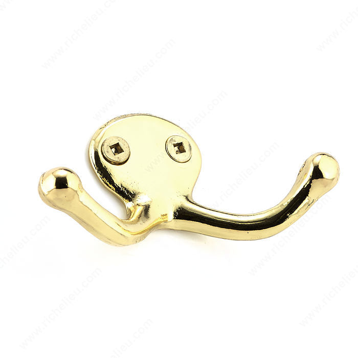 Richelieu BP650890 3 in Double Utility Hook - 6508, Black