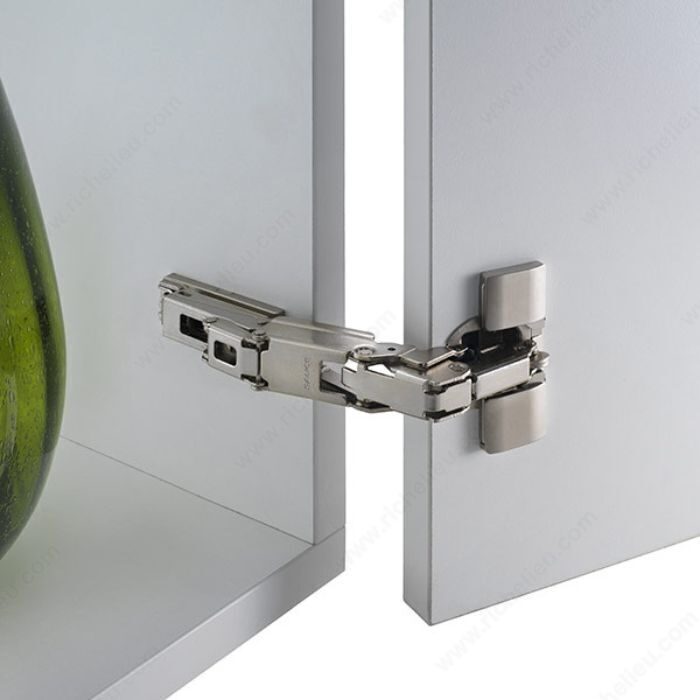 Salice H165C2PFA99 200 Series - Concealed Hinges 165°, Spring Closing, Full Overlay, Screw-On, 0 in