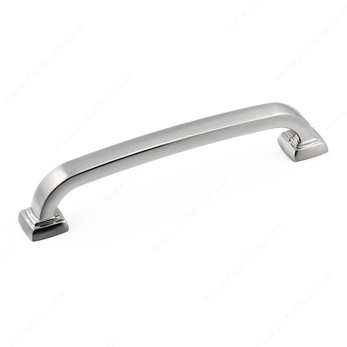 Richelieu BP81576180 Transitional Metal Pull - 815, Polished Nickel, 3 in, 3 25/32 in