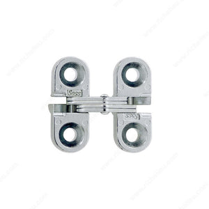 Soss 420100145 SOSS Concealed Steel Hinge - Model #100, Satin Chrome
