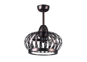 Matthews Fan DM-BB Dana ceiling fan pendant in Brushed Bronze finish.