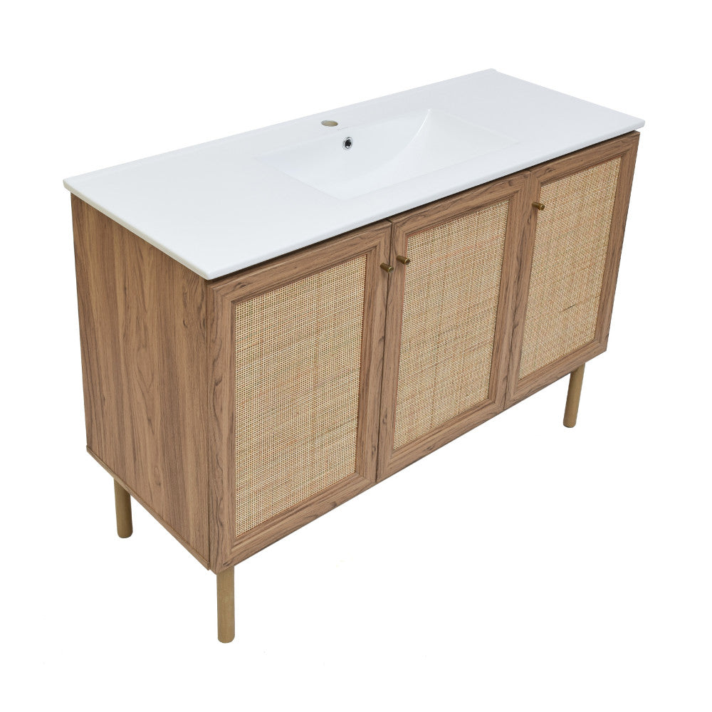 Classe 48" Bathroom Vanity in Oak