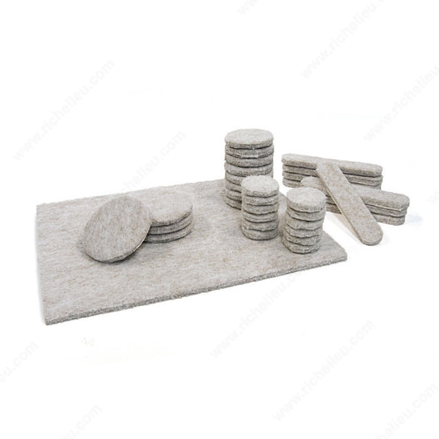 ECO FELTAC 93054 ECO FELTAC® Beige Felt Multipacks