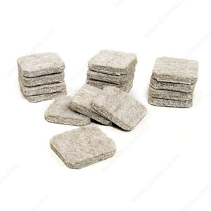 ECO FELTAC 93170 ECO FELTAC® Beige Square Felt Pads