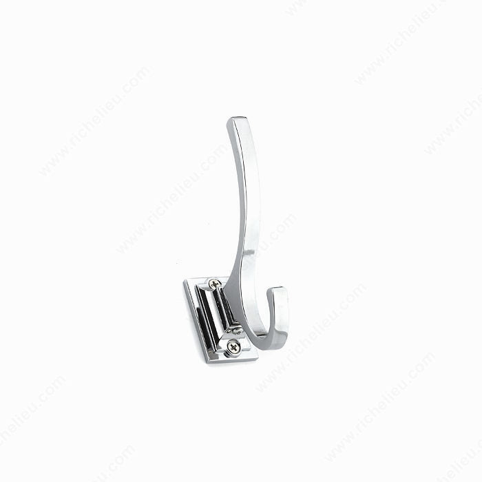 Richelieu RH1233021195 Transitional Metal Hook - 1233, Brushed Nickel