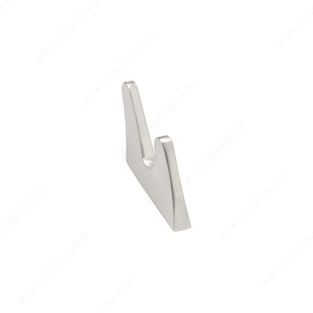Richelieu RH2323021195 Modern Metal Hook - 2323, Brushed Nickel