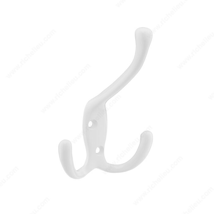 Richelieu 236NBV 4 inch Heavy Duty Triple Coat Hook - 236, Brushed Nickel, Onward, Included