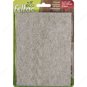 ECO FELTAC 93100 ECO FELTAC® Beige Cut-Out Sheet Felt Pads