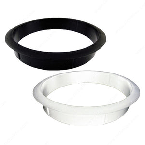 Richelieu 6122090 Plastic Trash Grommets, Black, 4 1/8 in, 4 3/8 in, 7/8 in