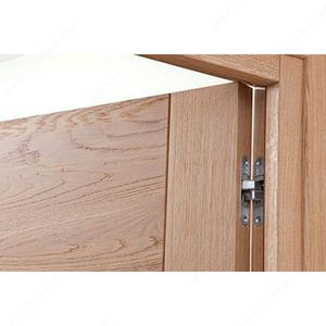 Richelieu 896000106 3-Axis Adjustable Concealed Hinges, Min. 31/32 in, 88.2 lb