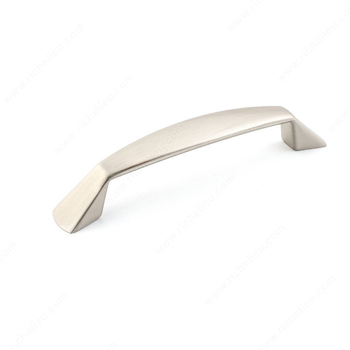 Richelieu BP869128195 Modern Metal Pull - 869, Brushed Nickel, 5 1/32 in, 5 7/8 in