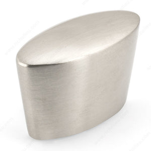 Richelieu BP870195 Modern Metal Knob - 870, Brushed Nickel