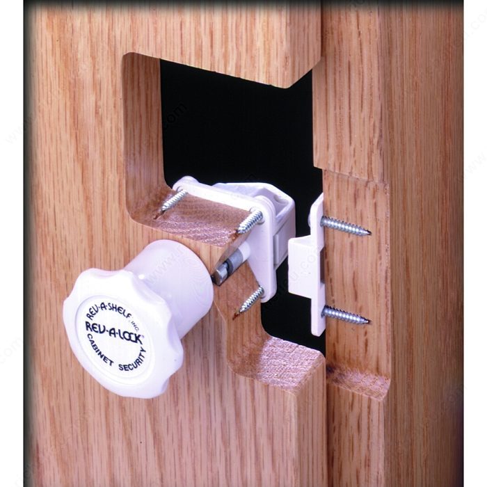 Richelieu RL201 Rev-A-Shelf latch for Magnetic Key System