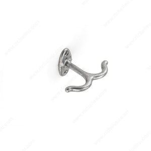 Richelieu 580A92 Double Ceiling Hook, Satin Chrome