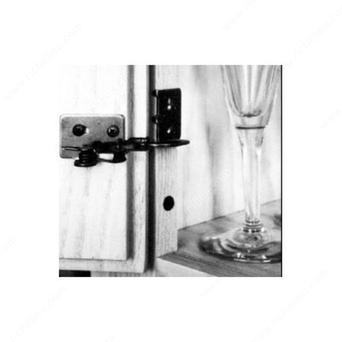 Richelieu 8520030 Cabinet Hinge - for Lipped Door, White, 1/4 in