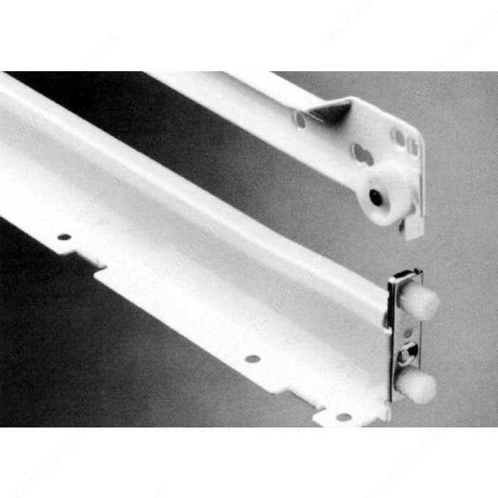 Grass GR6136350 Zargen Drawer Slide, 13 3/4 in, Standard Panels, 4 19/32 in, 13 3/4 in
