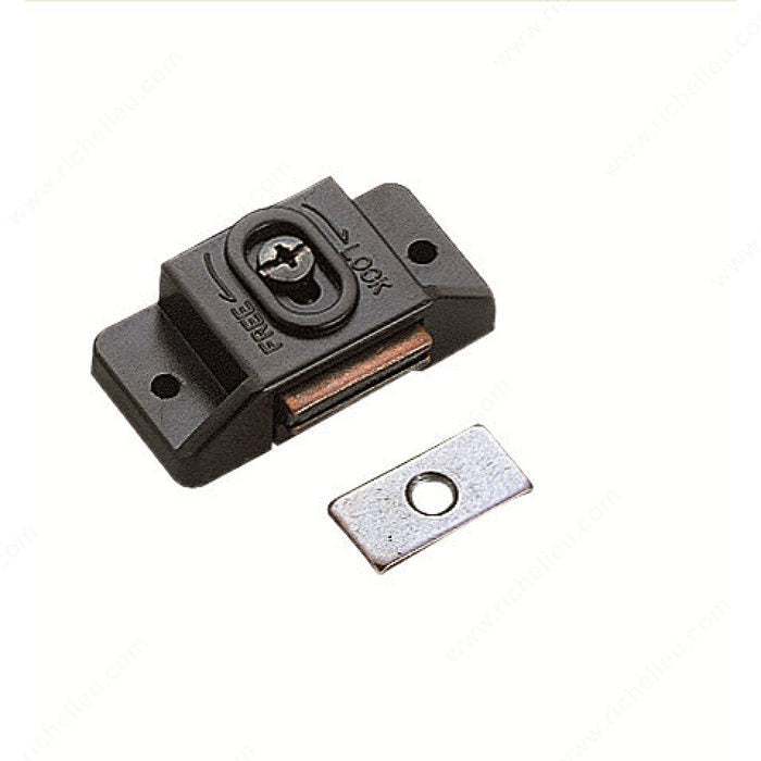 Sugatsune 7508440 Adjustable Magnetic Catch, Almond