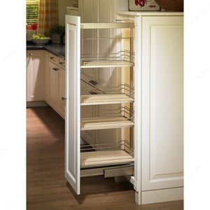 Richelieu WEBKIT1226145 Dispensa Arena US System for Interior Height of 1.6 m to 2 m (63" to 78 3/4"), Champagne / Maple, 3, Min. 17 1/2 in