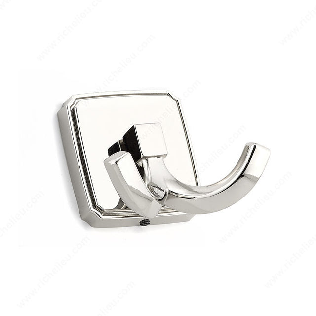 Richelieu BP7702180 Transitional Metal Hook - 7702, Polished Nickel