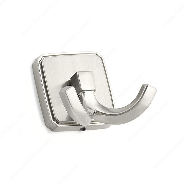 Richelieu BP7702195 Transitional Metal Hook - 7702, Brushed Nickel