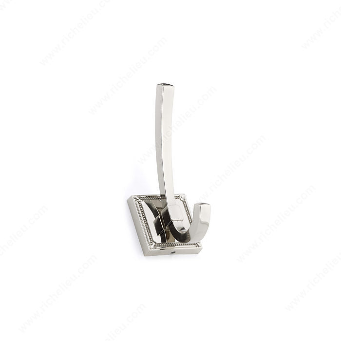 Richelieu BP7801180 Transitional Metal Hook - 7801, Polished Nickel