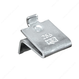 Knape & Vogt 256SALM Pilaster Shelf Clip, Almond, Steel