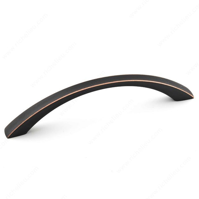 Richelieu BP5235796BORB Modern Metal Pull - 5235, Brushed Oil-Rubbed Bronze