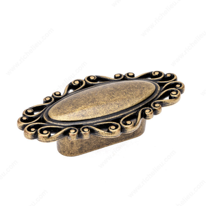 Richelieu 24258079209 Traditional Brass Knob - 2425