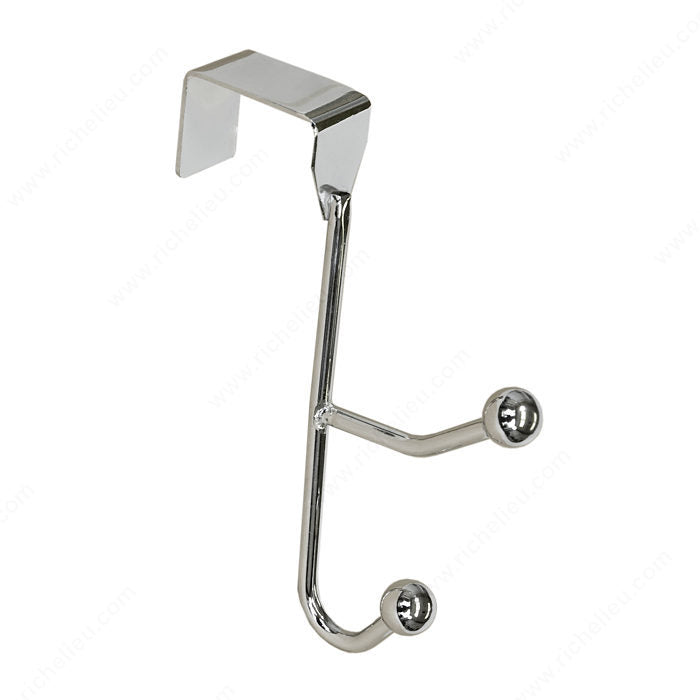 Richelieu 99845BAG Utility Over-The-Door Hook- 998, Chrome