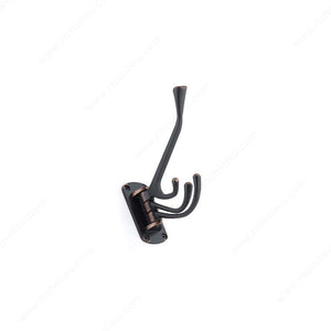 Richelieu 76464BAG Utility Swivel Hook - 0273, Brushed Oil-Rubbed Bronze