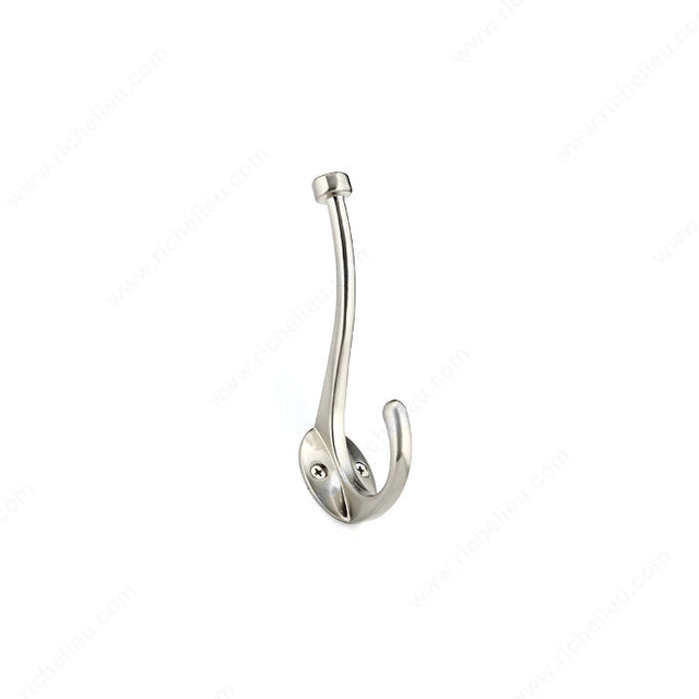 Richelieu RH2163021195 Transitional Metal Hook - 026, Brushed Nickel
