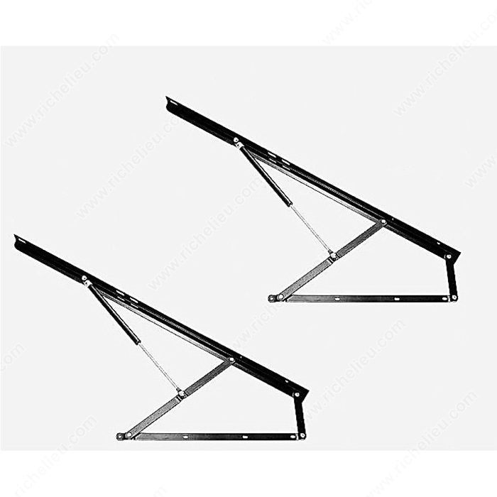 Richelieu WEBKIT1011432 Kangaroo Bed Lift Storage System, Max. 1102 lb, 110 lb, Double (54 in x 75 in), 74 1/2 in, 53 1/2 in