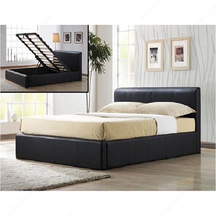Richelieu WEBKIT1011432 Kangaroo Bed Lift Storage System, Max. 1102 lb, 110 lb, Double (54 in x 75 in), 74 1/2 in, 53 1/2 in