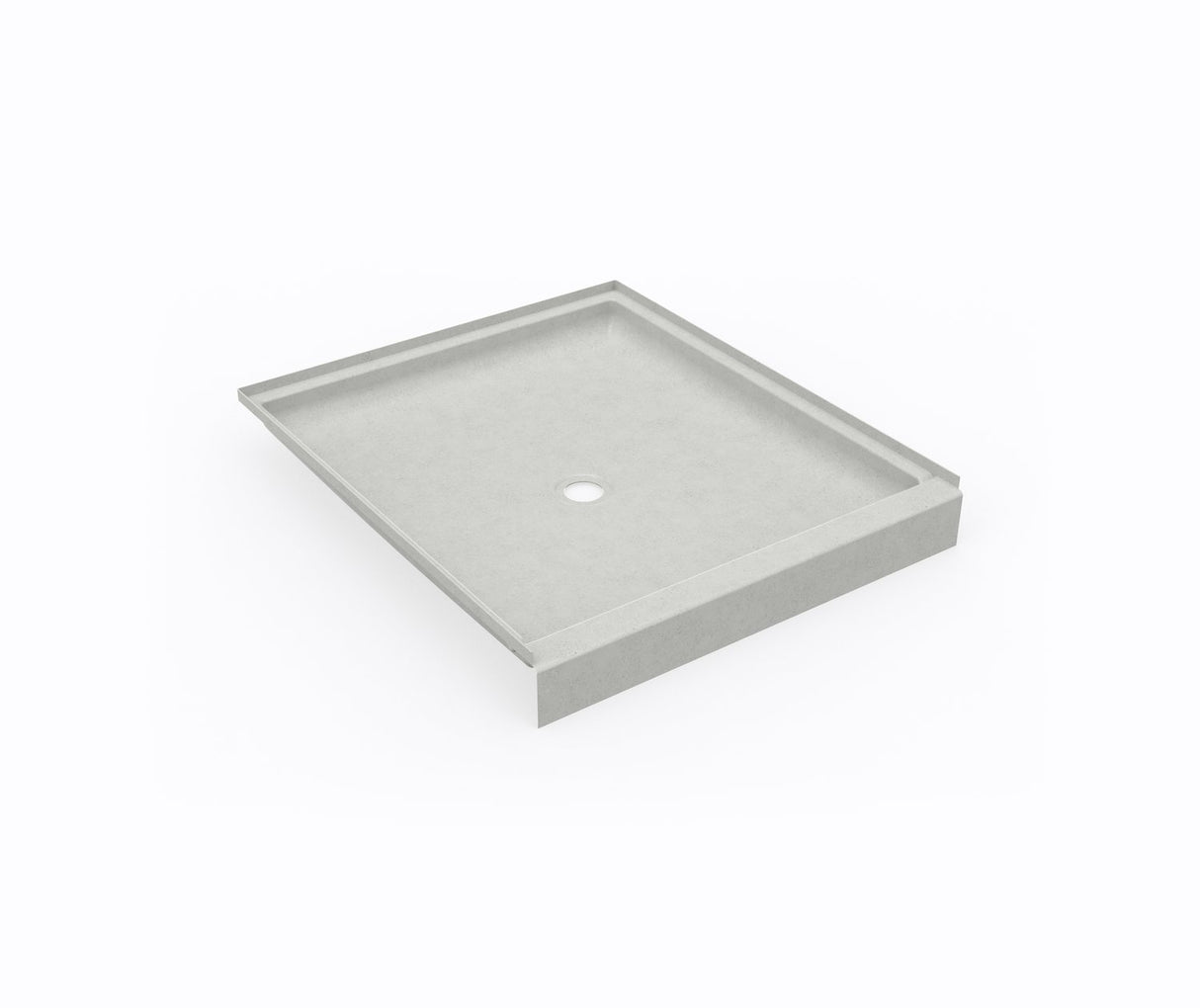 Swanstone SS-4236 42 x 36 Swanstone Alcove Shower Pan with Center Drain Birch SF04236MD.226