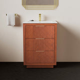 Daxton 24" Bathroom Vanity in Walnut