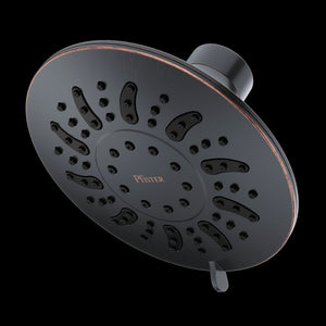 Saxton Raincan Showerhead in Tuscan Bronze