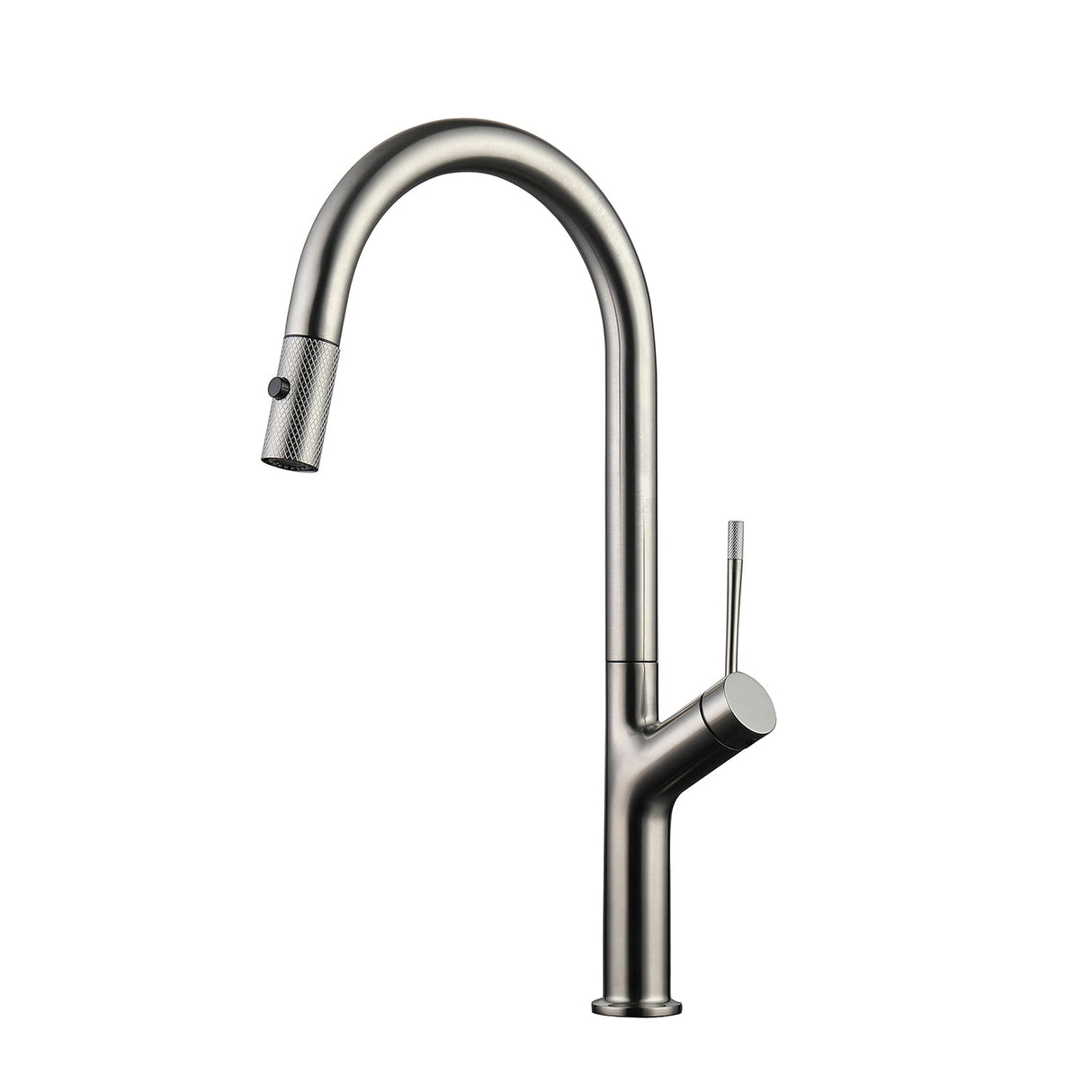 DAX Brass Single Handle Pull Out Kitchen Faucet, Nickel DAX-8020011-BN