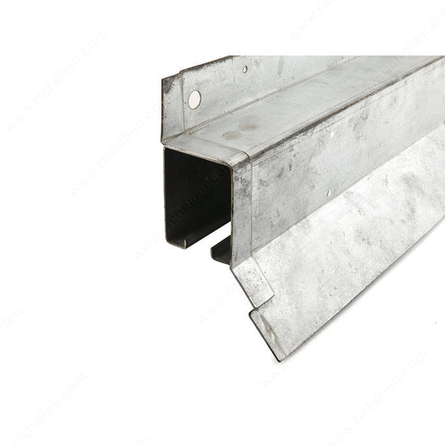 Onward 24651089GABC Heavy Duty Galvanized Steel Box Rail with Flashing, 10 ft